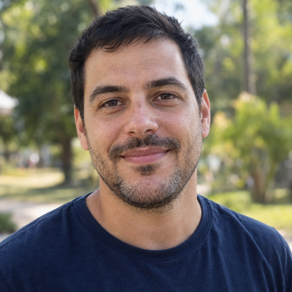 Retrato fictício de Rafael, gerado por IA